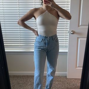 ✨H&M Asymmetrical Bodysuit